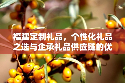 福建定制礼品，个性化礼品之选与企承礼品供应链的优势